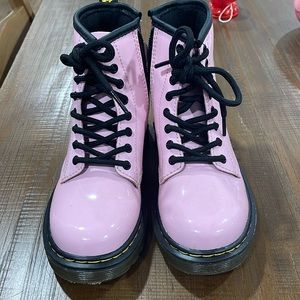 Toddler 1460 patent leather lace up Dr. Martens